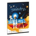 Leckefüzet A5, tűzött 38 lap Ars Una GRAVITY 10db/csomag