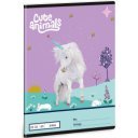 Füzet iskolai A5, 32lap, sima 20-32 UNICORN 10db/csomag