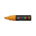 Dekormarker 8mm, Uni Posca PC-8K ragyogó sárga