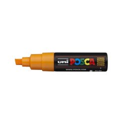 Dekormarker 8mm, Uni Posca PC-8K ragyogó sárga Dekormarker Uni