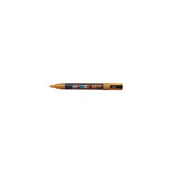 Dekormarker 0,9-1,3mm, Uni-Posca PC-3ML csillámló narancs Dekormarker Uni