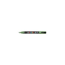 Dekormarker 0,9-1,3mm, Uni-Posca PC-3ML csillámló zöld Dekormarker Uni