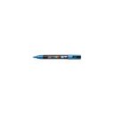 Dekormarker 0,9-1,3mm, Uni-Posca PC-3ML csillámló világoskék