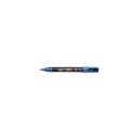 Dekormarker 0,9-1,3mm, Uni-Posca PC-3ML csillámló kék