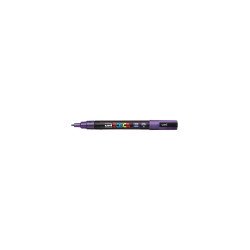 Dekormarker 0,9-1,3mm, Uni-Posca PC-3ML csillámló lila Dekormarker Uni