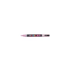 Dekormarker 0,9-1,3mm, Uni-Posca PC-3ML csillámló rózsaszín Dekormarker Uni