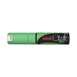 Krétamarker folyékony 8mm, Uni-Posca PWE-8K fluor zöld Dekormarker Uni