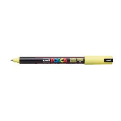 Dekormarker 0,7mm, Uni-Posca PC-1MR napsárga Dekormarker Uni
