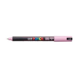 Dekormarker 0,7mm, Uni-Posca PC-1MR világos rózsaszín Dekormarker Uni