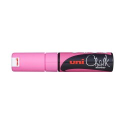 Krétamarker folyékony 8mm, Uni-Posca PWE-8K fluor rózsaszín Dekormarker Uni