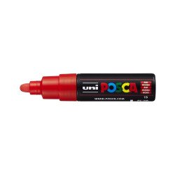 Dekormarker 4,5-5,5mm, Uni-Posca PC-7M piros Dekormarker Uni