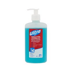 Folyékony szappan pumpás 500 ml fertőtlenítő hatással Ultra Sol Extra Fertőtlenítő folyékony szappanok Ultra