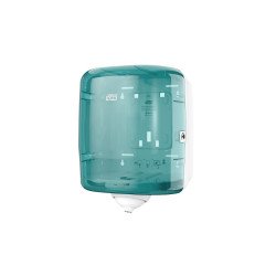 Adagoló belsőmagos kéztörlőhöz műanyag fali Performance Reflex M4 Tork_473180 türkiz/fehér Adagolók, tárolók, készülékek TORK