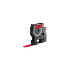 Feliratozógép szalag Dymo D1 S0720570/45017 12mmx7m, ORIGINAL, fekete/piros Nyomtató és feliratozó gép, kellékek Dymo