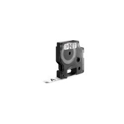 Feliratozógép szalag tartós poliészter Dymo D1 S0718060/16959 12mmx5,5m, ORIGINAL, fekete/fehér Nyomtató és feliratozó gép, kellékek Dymo