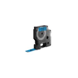 Feliratozógép szalag Dymo D1 S0720560/45016 12mmx7m, ORIGINAL, fekete/kék Nyomtató és feliratozó gép, kellékek Dymo