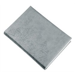 Határidőnapló Librobello hölgyeknek B/6, napi szürke Realsystem 2027. Határidőnapló Realsystem