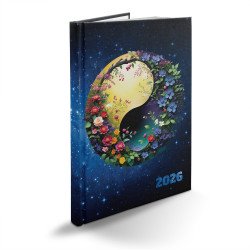 Határidőnapló Picture B/5, heti fehér lapokkal jingjang Realsystem 2026. Határidőnapló Realsystem