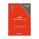 Gyűrűs kalendárium utántöltő csomag 1/401 fehér papíros éves, napi beosztású L mérethez Realsystem