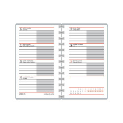 Zsebnaptár spirálozott SP3 mini heti fehér lapokkal virágok Realsystem 2027.