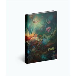 Zsebnaptár álló Fiestina light hölgyeknek B/6, heti fantasy Realsystem 2026. Zsebnaptár Realsystem