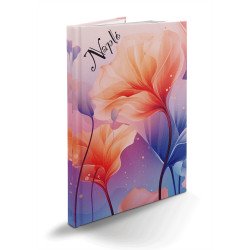 Tárgyalási napló Picture B/5, fehér lapokkal floral Realsystem Határidőnapló Realsystem