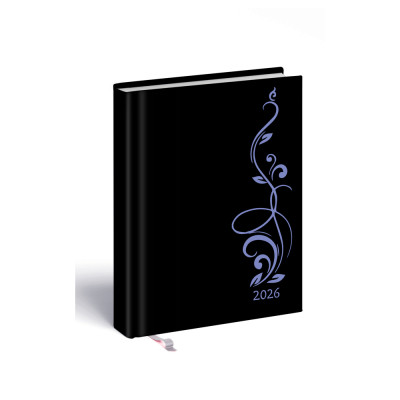 Határidőnapló Laser B/6, heti fehér lapokkal lila-pillangó mintával Realsystem 2026. Határidőnapló Laser B/6, heti fehér lapokkal lila-pillangó mintával Realsystem 2026.