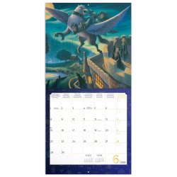 Falinaptár képes lemeznaptár 300x300mm, Harry Potter Realsystem 2026. Falinaptár Realsystem