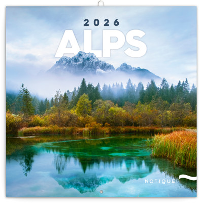 Falinaptár képes lemeznaptár 300x300mm, Alps Realsystem 2026. Falinaptár képes lemeznaptár 300x300mm, Alps Realsystem 2026.