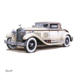 Falinaptár képes lemeznaptár 300x300mm, Classic Cars Realsystem 2027. Falinaptár Realsystem