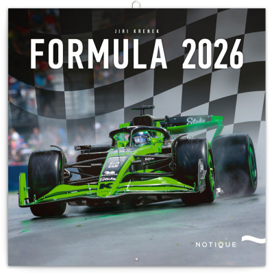 Falinaptár képes lemeznaptár 300x300mm, Formula Realsystem 2026.