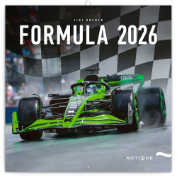 Falinaptár képes lemeznaptár 300x300mm, Formula Realsystem 2026. Falinaptár Realsystem