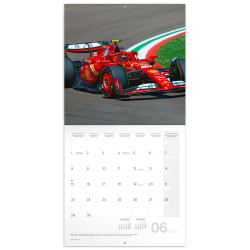 Falinaptár képes lemeznaptár 300x300mm, Formula Realsystem 2026. Falinaptár Realsystem