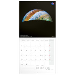 Falinaptár képes lemeznaptár 300x300mm, NASA Realsystem 2026.