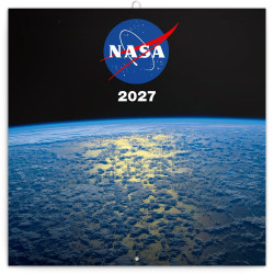 Falinaptár képes lemeznaptár 300x300mm, NASA Realsystem 2027. Falinaptár Realsystem