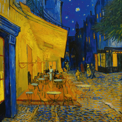 Falinaptár képes lemeznaptár 300x300mm, Vincent van Gogh Realsystem 2027. Falinaptár Realsystem
