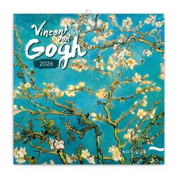 Falinaptár képes lemeznaptár 300x300mm, Vincent van Gogh Realsystem 2026. Falinaptár Realsystem