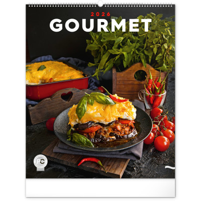 Falinaptár képes  480×560mm Gourmet  Realsystem 2026.
