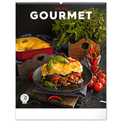 Falinaptár képes  480×560mm Gourmet  Realsystem 2026. Falinaptár Realsystem
