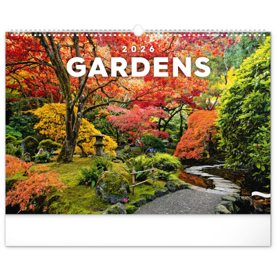 Falinaptár képes  480×330mm Gardens  Realsystem 2026.