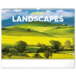 Falinaptár képes  480×330mm Landscapes  Realsystem 2027. Falinaptár Realsystem