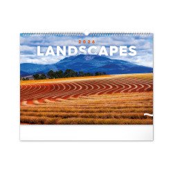 Falinaptár képes  480×330mm Landscapes  Realsystem 2026. Falinaptár Realsystem