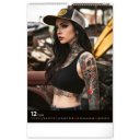 Falinaptár képes  330×460mm Inked Girls Realsystem 2026.