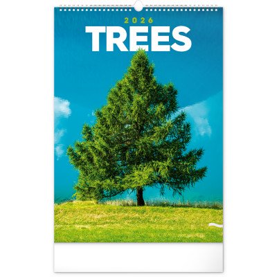 Falinaptár képes  330×460mm Trees  Realsystem 2026.