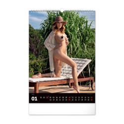 Falinaptár képes  330×460mm Women  Realsystem 2027. Falinaptár Realsystem