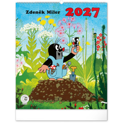 Falinaptár képes  480×560mm The Little Mole  Realsystem 2027.