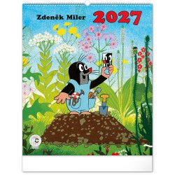 Falinaptár képes  480×560mm The Little Mole  Realsystem 2027. Falinaptár Realsystem