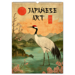 Falinaptár képes  330×460mm Vintage Posters-Japanese art Realsystem 2027. Falinaptár Realsystem