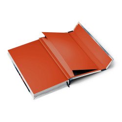 Határidőnapló mágnessel záródó, heti, fehér lapokkal Japan 130x210 mm, Presco Határidőnapló Presco