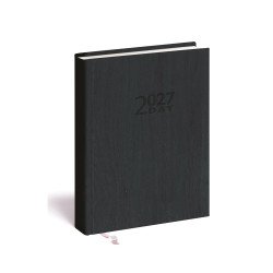 Határidőnapló 2day B/6, kétnapos beosztás + jegyzetlap zöld Realsystem 2027. Határidőnapló Realsystem